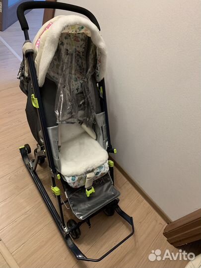 Санки коляска ника 7 8