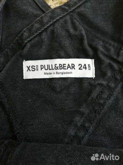 Джинсовый сарафан pull&bear