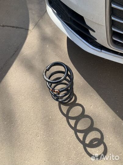 Пружина оригинальная Ауди А6с7(рестайлинг)