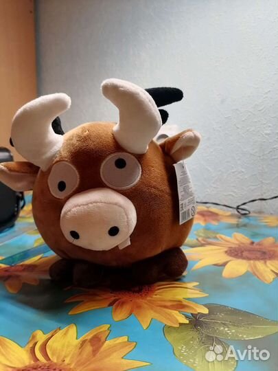 Мягкая игрушка бык