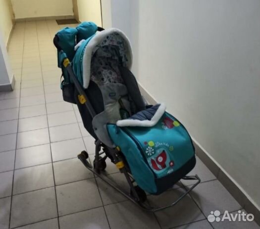 Детские зимние санки