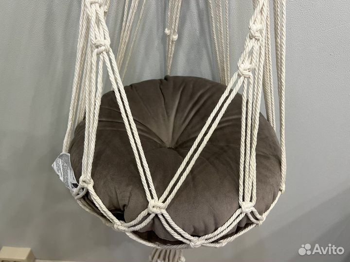 Лежанка для кота гамак макраме