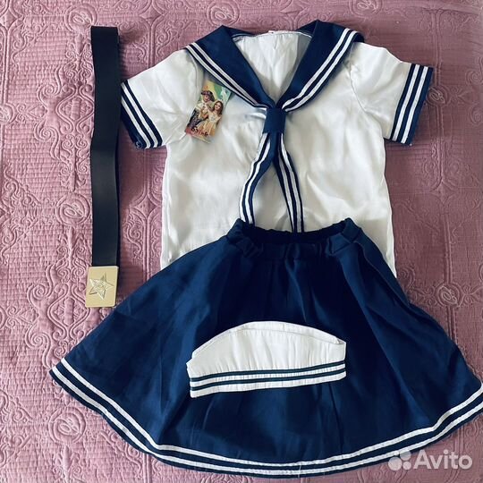 Батик Карнавальный костюм Морячка 134-140
