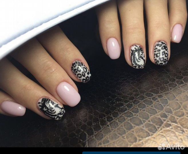 Наращивание ногтей гель лак