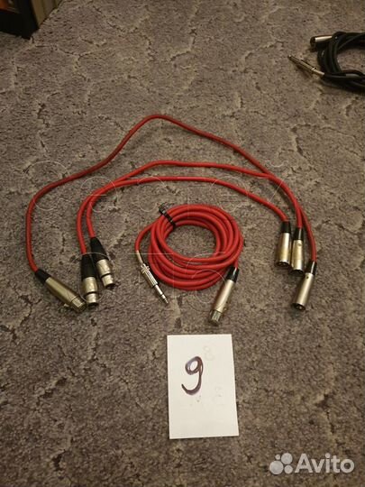 Межблочные RCA, 5Din, балансные кабели XLR RCA
