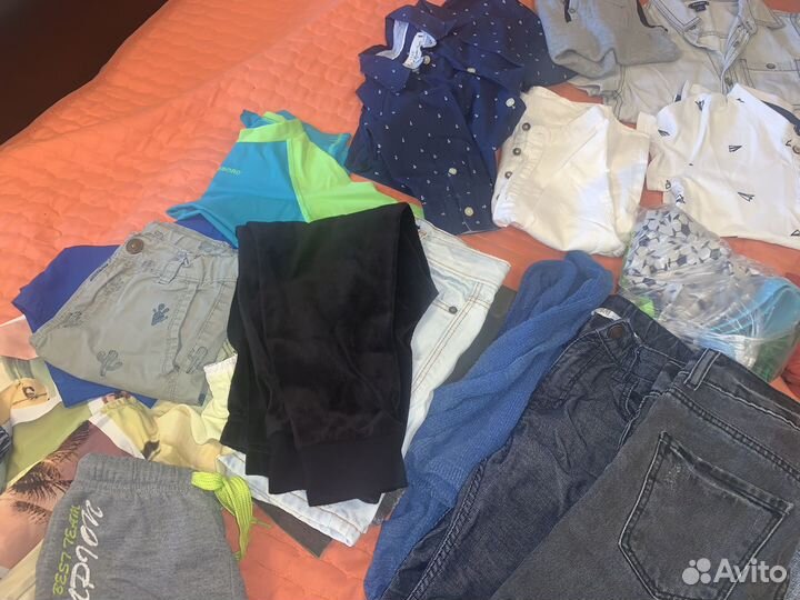 Вещи пакетом на мальчика от 3х лет