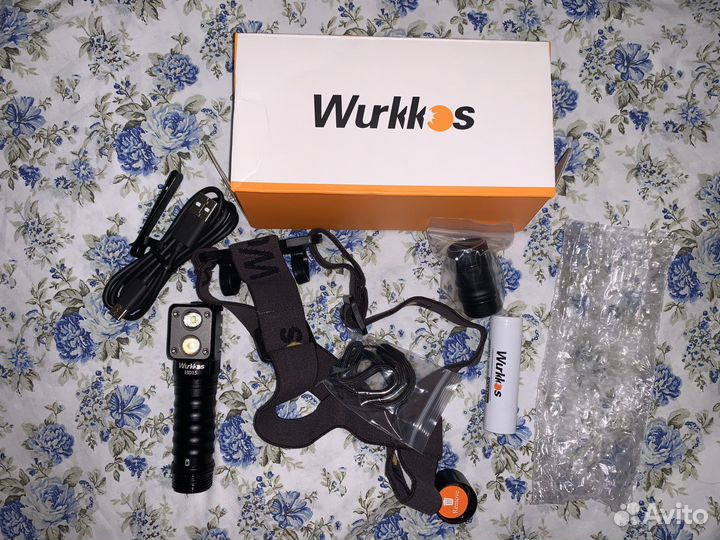 Фонарь Wurkkos HD15 (5000K) с акб