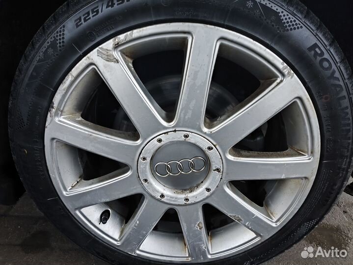 Оригинальные диски на audi r17
