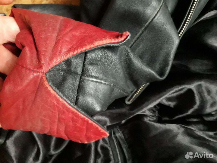 Куртка кожаная женская