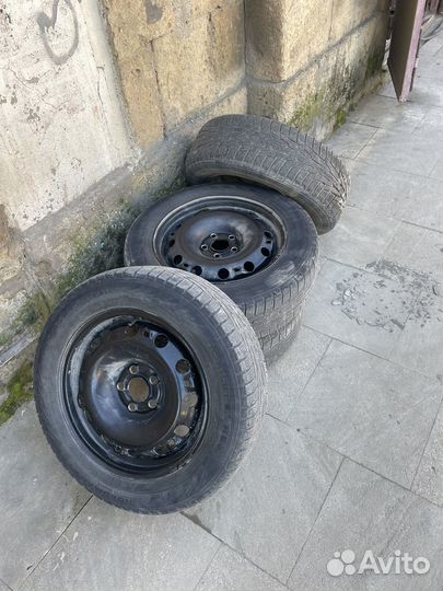 Колеса r 15 на поло липучки