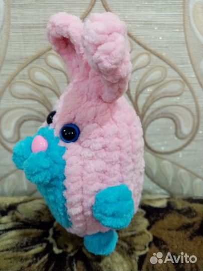 Мягкая игрушка заяц ручной работы