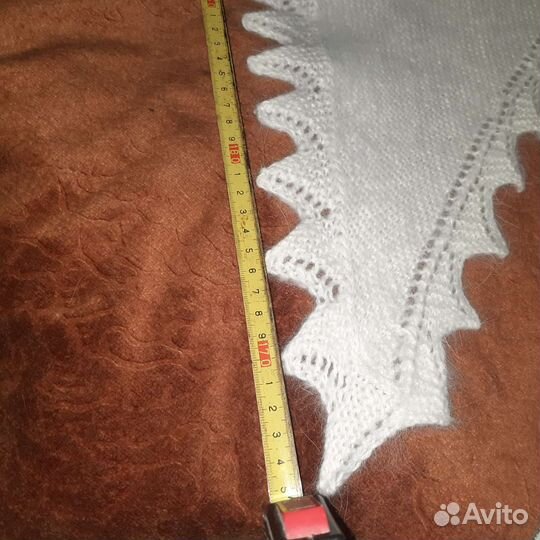 Пуховая косынка из пуха кролика