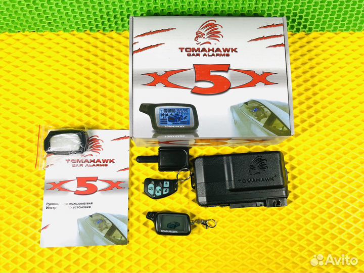 Сигнализация с автозапуском Tomahawk X5