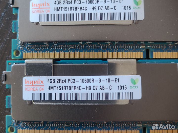 Модуль памяти HP Hynix 4GB 10600R 500203-061