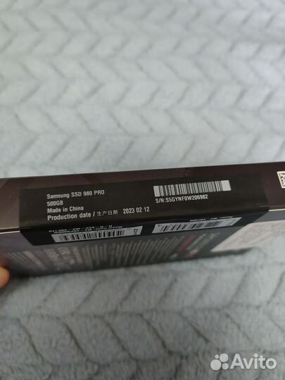 SSD накопитель Samsung 980 PRO M.2 2280 500GB