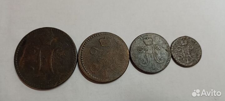 Монеты Николая 1 (1840, 1842 года)