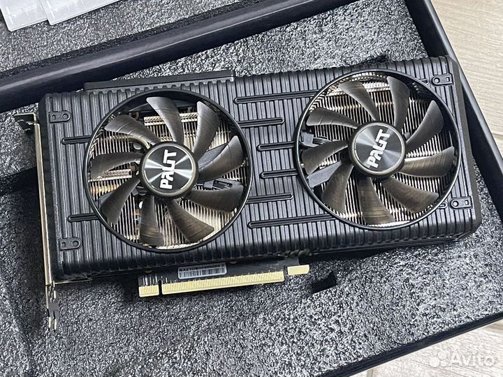 Видеокарта Palit Geforce rtx 3060 ti dual 8g