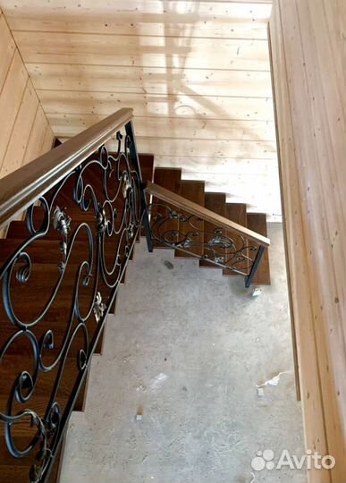 Лестница винтовая с монтажем