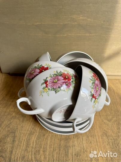 Сервиз чайный Дулево на 6 персон 1 сорт