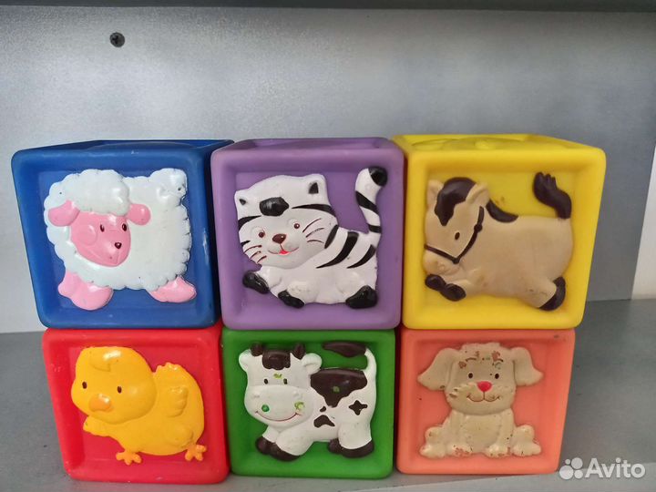 Развивающие кубики
