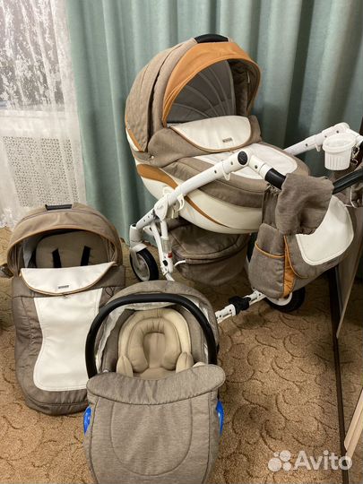 Коляска adamex 3 в 1