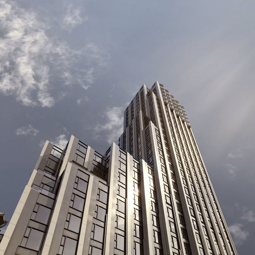 2-к. квартира, 79,4 м², 4/43 эт.