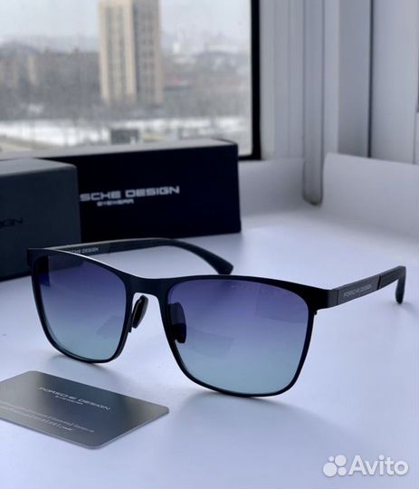 Очки porsche design металлические поляризационные