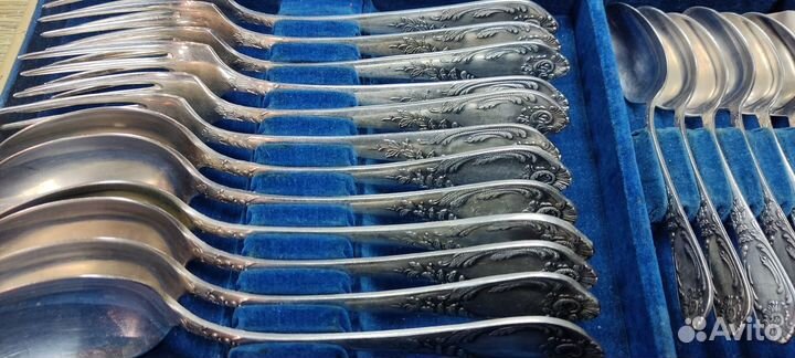 Столовый набор мельхиор мнц зиш