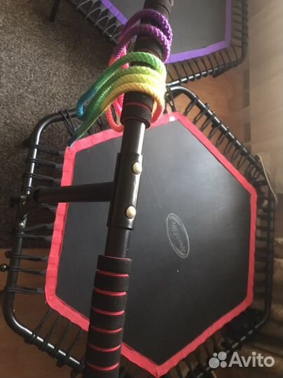 Батут для фитнеса с ручкой