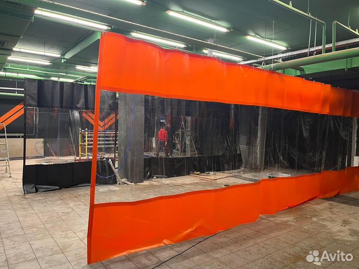 Пвх шторы для автомойки