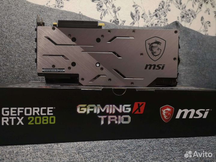 Видеокарта RTX 2080 MSI Gaming X Trio