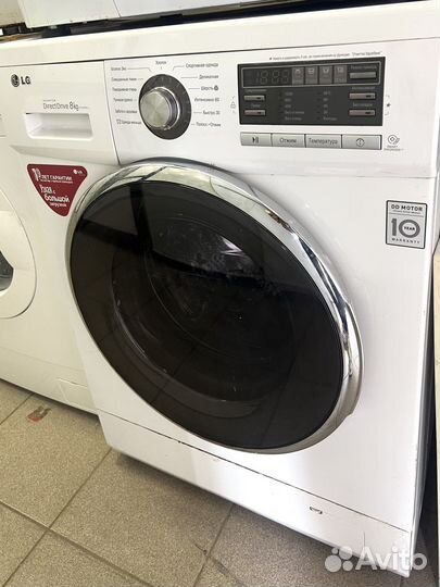 Стиральная машина LG 8 кг A++ Direct Drive