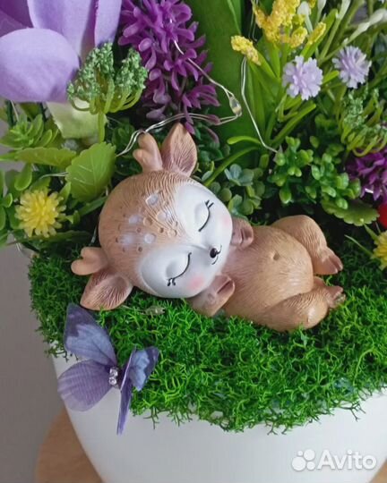 Композиция с подсветкой 