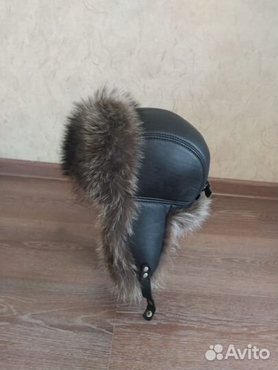 Мужская зимняя шапка ушанка меховая