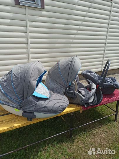 Коляска 3 в 1 Tutis mimi plus premium