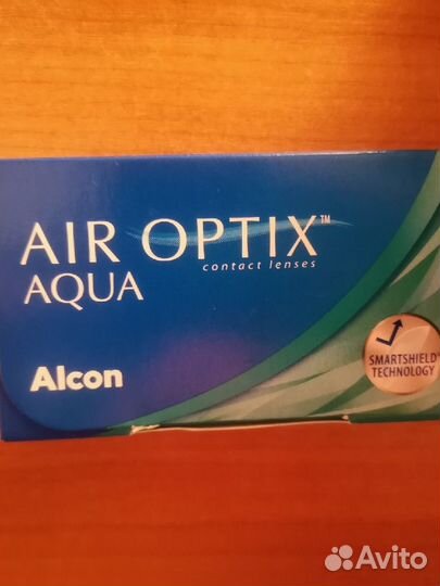 Линзы контактные acuvue air optix aqua