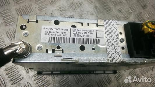 Магнитола nissan note E11 (YEA33I401)
