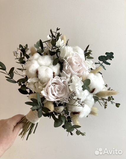 Букеты из сухоцветов и стабилизированных растений