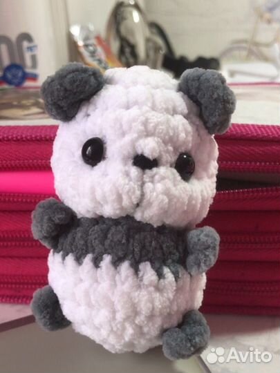 Игрушка ручной работы, панда