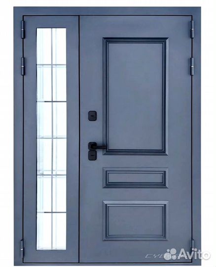 Входная металическая дверь от производителя с терм