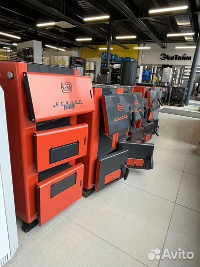 Твердотопливный котел 8-42 кВт