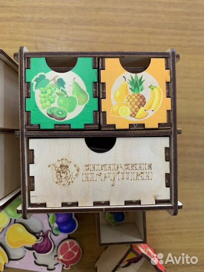 Деревянная игрушка для детей сортер развивающий