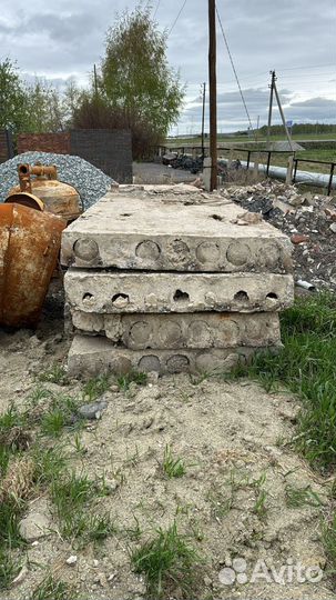 Плиты перекрытия бу