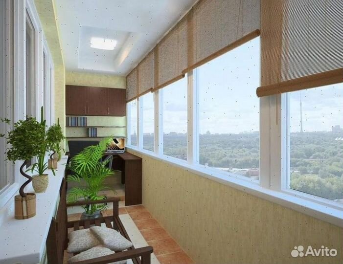 Лоджия 3м под ключ