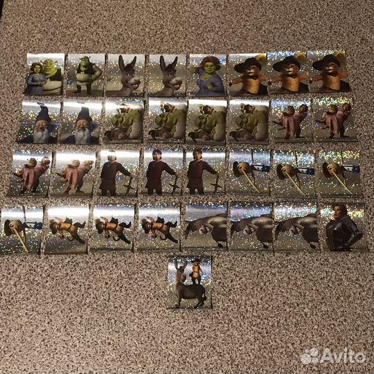 Наклейки для альбомов Шрек