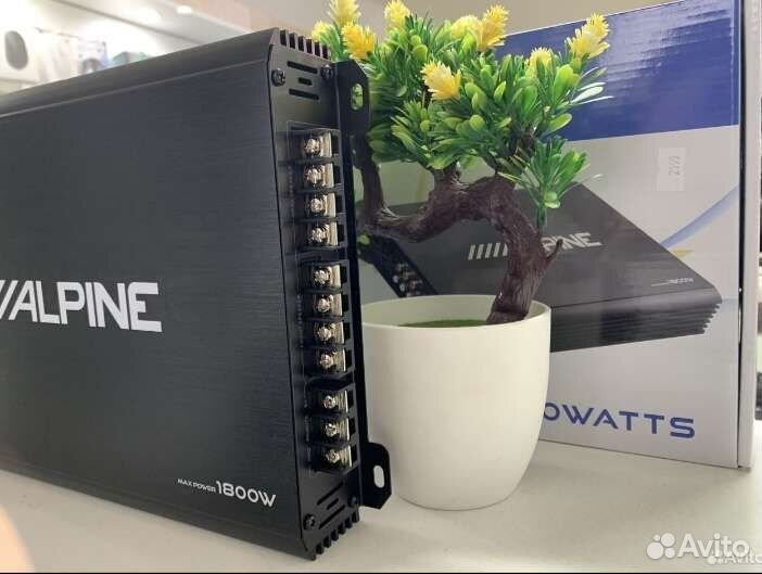 4 каналальный усилитель Alpaine 446