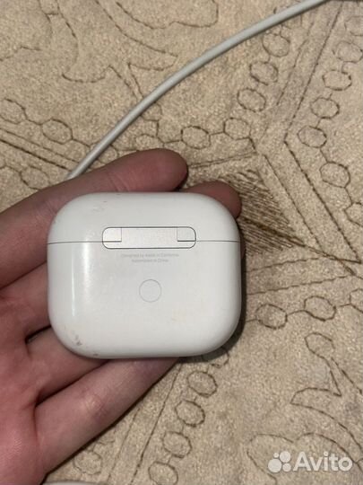 Беспроводные наушники apple airpods 3