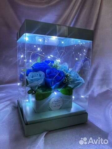 Светящийся букет. Ночник. Подарк на любой случай