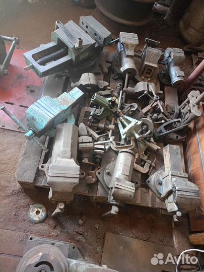 Тиски большой выбор