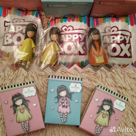 Happy Box Gorjuss коробочки с куколкой Горджус